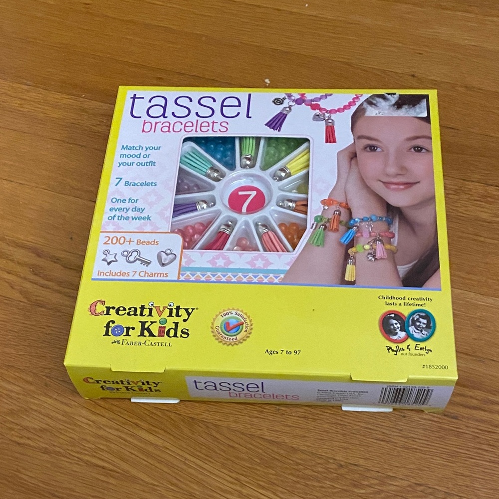 Creativity for Kids Tassel Bracelets Kit